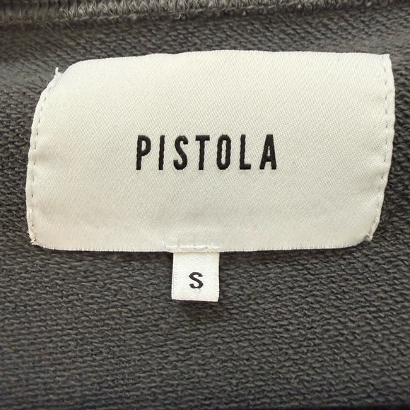 PISTOLA | Peyton Distressed Ruffle Sweatshirt - Picture 3 of 5